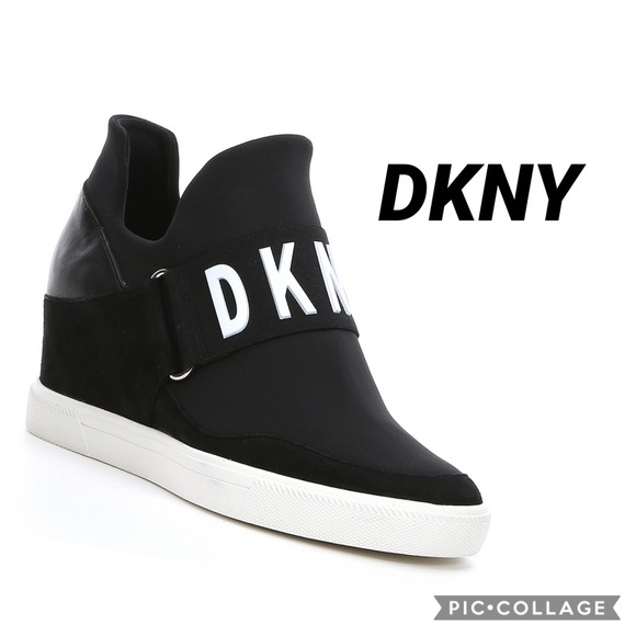dkny cosmos platform sneakers